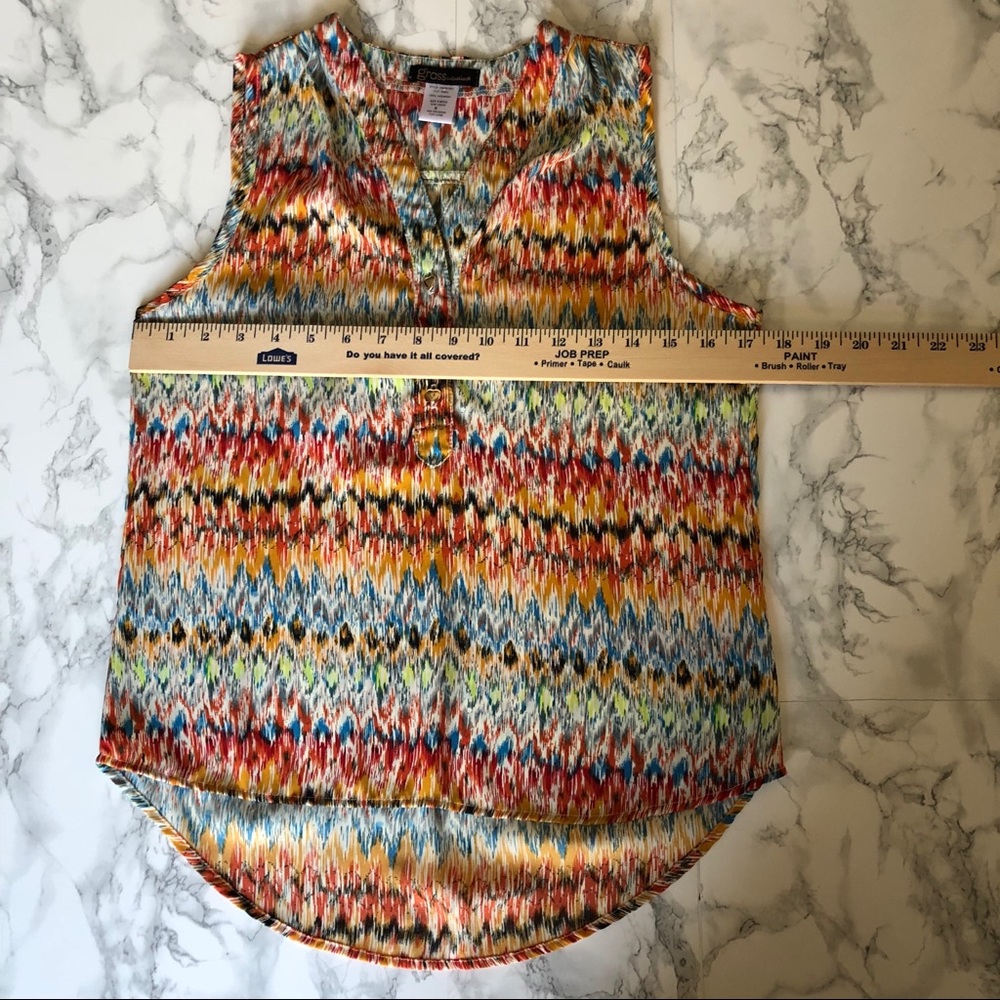 Grass Collection Colorful Blouse Small - Picture 6 of 6